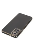 Samsung Galaxy A04S Kılıf Volet Silikon - Siyah - 4