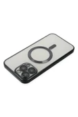 iPhone 13 Pro Max Kılıf Kross Magneticsafe Kapak - Siyah - 5