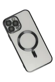 iPhone 13 Pro Max Kılıf Kross Magneticsafe Kapak - Siyah - 4