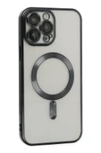 iPhone 13 Pro Max Kılıf Kross Magneticsafe Kapak - Siyah - 3
