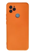 General Mobile GM 21 Kılıf Nano içi Kadife Silikon - Turuncu - 1