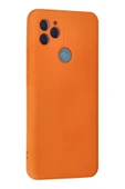 General Mobile GM 21 Kılıf Nano içi Kadife Silikon - Turuncu - 3