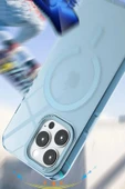 iPhone 13 Pro Max Kılıf Troy Magsafe Kapak - Mor - 5