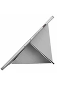 Samsung Galaxy X510 Tab S9 FE 11 Kılıf Kalemlikli Mars Tablet Kılıfı - Gri - 5