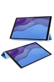 Lenovo M10 HD X306F Kılıf Tablet Smart Kılıf - Mavi - 2
