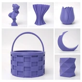 Esun Very Peri Pla+ Filament 1.75mm 1 Kg Plus thumbnail 3