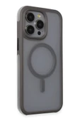 iPhone 15 Pro Toras Airbag Magsafe Kapak - Titan Gri - 1