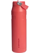 Stanley The IceFlow™ Bottle Flip Straw 2.0 Pipetli Termos Bardak 1,06 LT / 36oz Kırmızı 10-12111-080 - 1