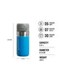 Stanley The Quick-Flip Water Bottle 16OZ/0.47 LT Mavi 10-09148-095 thumbnail 4