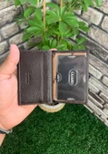 Guard Kahverengi Hakiki Deri Kartlık Erkek / Kadın P1169 thumbnail 2