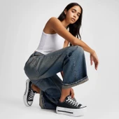 Converse Chuck Taylor All Star Lift Double Stack Platform Unisex Siyah Sneaker A15490C - 10
