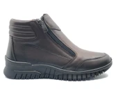 Venüs Ekko Hakiki Deri Düz Kaymaz Taban Ortopedik Kadın Bot thumbnail 2