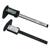 150 Mm Dijital Kumpas Elektronik Fiber Karbon Kaplı Plastik - Kumpas (5047) - 1