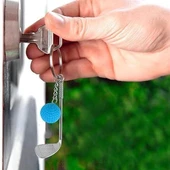 Gerçekçi Golf Tasarımlı Şık Anahtarlık Kolye Çanta Süsü Golf Keychain (5047) - 5
