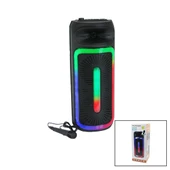 KARAOKE MİKROFONLU WİRELESS HOPARLÖR - SPEAKER IŞIKLI USB ŞARJLI DC 5V - TF - AUX8 İNÇ PL-4127 (5047) - 1