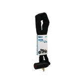 ZİNCİRLİ ANAHTARLI  MOTOR - BİSİKLET KİLİT BEZ KILIFLI AÇ-KAPA KİLİT KAPAK 100CM (5047) - 1