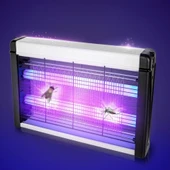 6W Taşınabilir ve Asılabilir Elektrikli Led Sivrisinek Yok Edici Hem Gece Lambası Hem Haşere Engelleyici Makine (5047) - 4