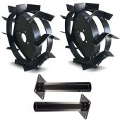 Çapa Makinaları Demir Teker Ve Aks Takımı 400x8-32 mm - 1