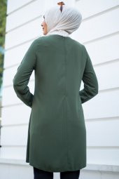 Taşlı Tunik - Haki - 2