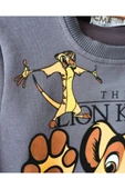 TinyAlp Rahat ve Kaliteli Esneyen Kumş Lion King Erkek Çocuk İkili Takım - 5