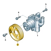 VW Amarok 2013-2016 2.0 Dizel Direksiyon Pompa Kasnağı 03L145255 - 2