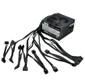 PowerBoost PB600WB 600W 80+ White APFC 4*PCI-E 6+2 Pin 12cm Siyah Fanlı ATX PSU (Bulk) - 3