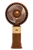 Taşınabililir Mini Usb Şarjlı 3 Kademeli El Masaüstü Vantilatör Fan Soğutucu YM88214 - 6