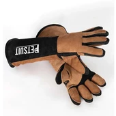 Petsuit 5 Parmak Koruyucu Eldiven Siyah/Taba 45cm - 3