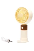 Taşınabililir Mini Usb Şarjlı 3 Kademeli El Masaüstü Vantilatör Fan Soğutucu YM88214 - 4