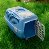 Stefanplast Gulliver 3 Üstten Açılır Metal Kapılı Taşıma Çantası 64x40x38cm thumbnail 2