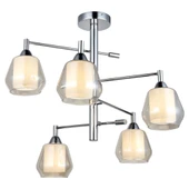 LUCEA Palmela 5 Lı Krom Plafonyer 5xe27 - 1