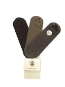 Lumberjack Creamy 3 lü Çorap Siyah Haki Gri thumbnail 1