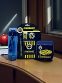 Fenerbahçe Taraftar 4 bölmeli Beslenme Kutusu 750 Ml Matara Kırtasiye Seti - 1
