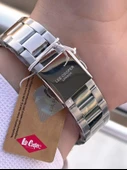 Lee Cooper Çelik Kordon Takvimli Kadran 5 Atm 2 Yıl Garantili Erkek Kol Saati ELC8189.350 thumbnail 4