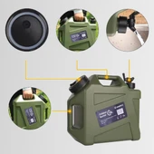 Madfox Galon Air PE Musluklu Su Bidonu 19 Litre Yeşil - 2