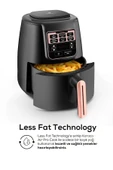 Karaca Air Pro Cook XL 2in1 Airfryer 4 lt Konuşan Yağsız Rose Gold Fritöz thumbnail 7