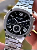 Lee Cooper Çelik Kordon İç Fonksiyonları Aktif 5 Atm 2yıl Garantili Erkek Kol Saati ELC.8146.350 thumbnail 3
