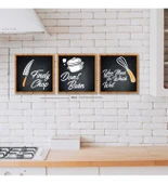 Ahşap Dekoratif Yazılı Çerçeve Görünümlü Mutfak Süsü thumbnail 2