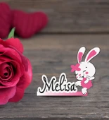 Kişiye Özel Hoşgeldin Bebek Ahşap Magnet Doğum Günü - 1