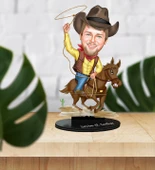 Kişiye Özel Karikatür Biblo Hediyelik thumbnail 1