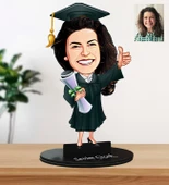 Kişiye Özel Mezuniyet Tasarım  Karikatür Biblo - 1