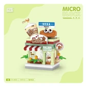 Loz 8602 Mikro Blok Çanta Kahve Dükkanı - 2