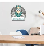 Melek Kanatlı Hemşireler Günü Ahşap Tablo thumbnail 2