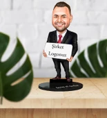 Kişiye Özel Karikatür Biblo Hediyelik thumbnail 1