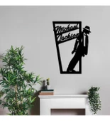 Duvar Süsü Ahşap Tablo Michael Jackson 50x38 - 1