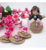 Kişiye Özel Unicorn Temalı Hasır Magnet thumbnail 2