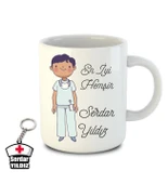 İsme ve Hemşireler Gününe Özel Kupa Bardak ve Anahtarlık - 13 thumbnail 2