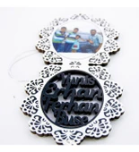 Kişiye Özel Ahşap Araba Dikiz Aynası Süsü Resimli - 1 thumbnail 2