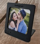 Sevgililer Gününe Özel Tasarlanabilir Kupa Çerçeve Ve Ayıcık Anahtarlıklı Hediye Sepeti thumbnail 3