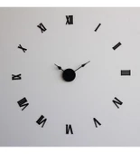 Ahşap Mdf 3D Dekoratif Duvar Saati thumbnail 1